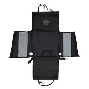 Durable Car Seat Cover for Pet Fold Breathable Mesh Black